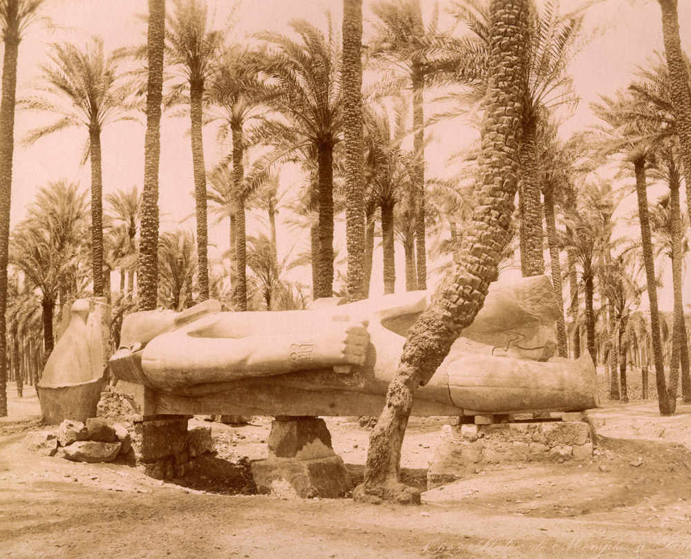 Egypt. Statue of Menphis in Sakkara. Photo by Zangaki
