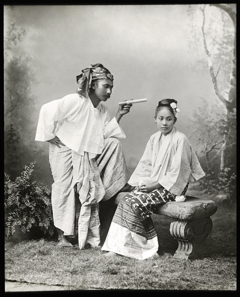 Burmese Lady and Gentleman. Klier