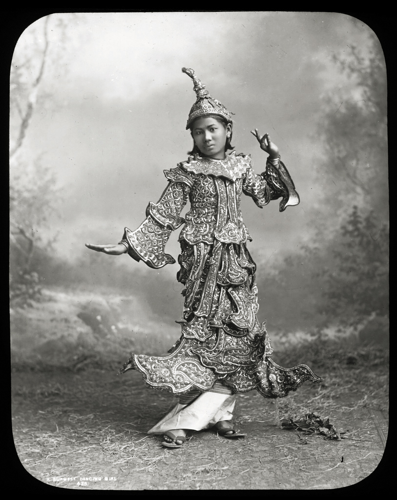 Burmese dancing girl. Klier