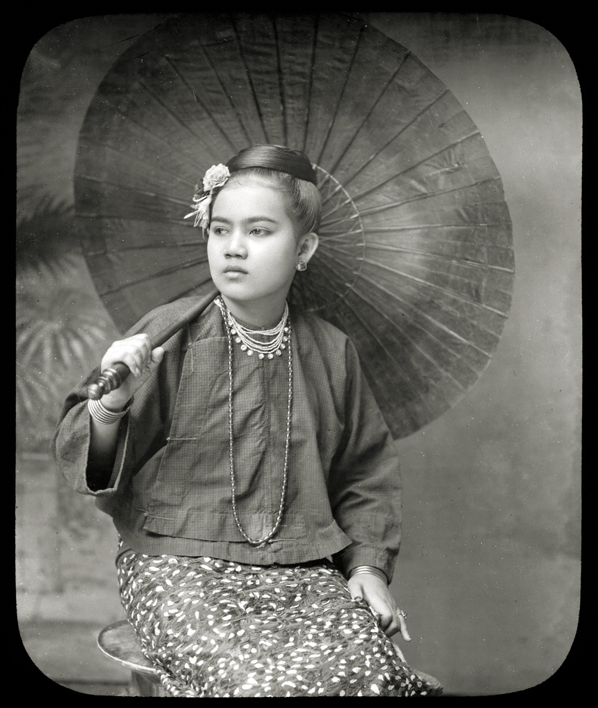 A burmese woman. Possibly Klier