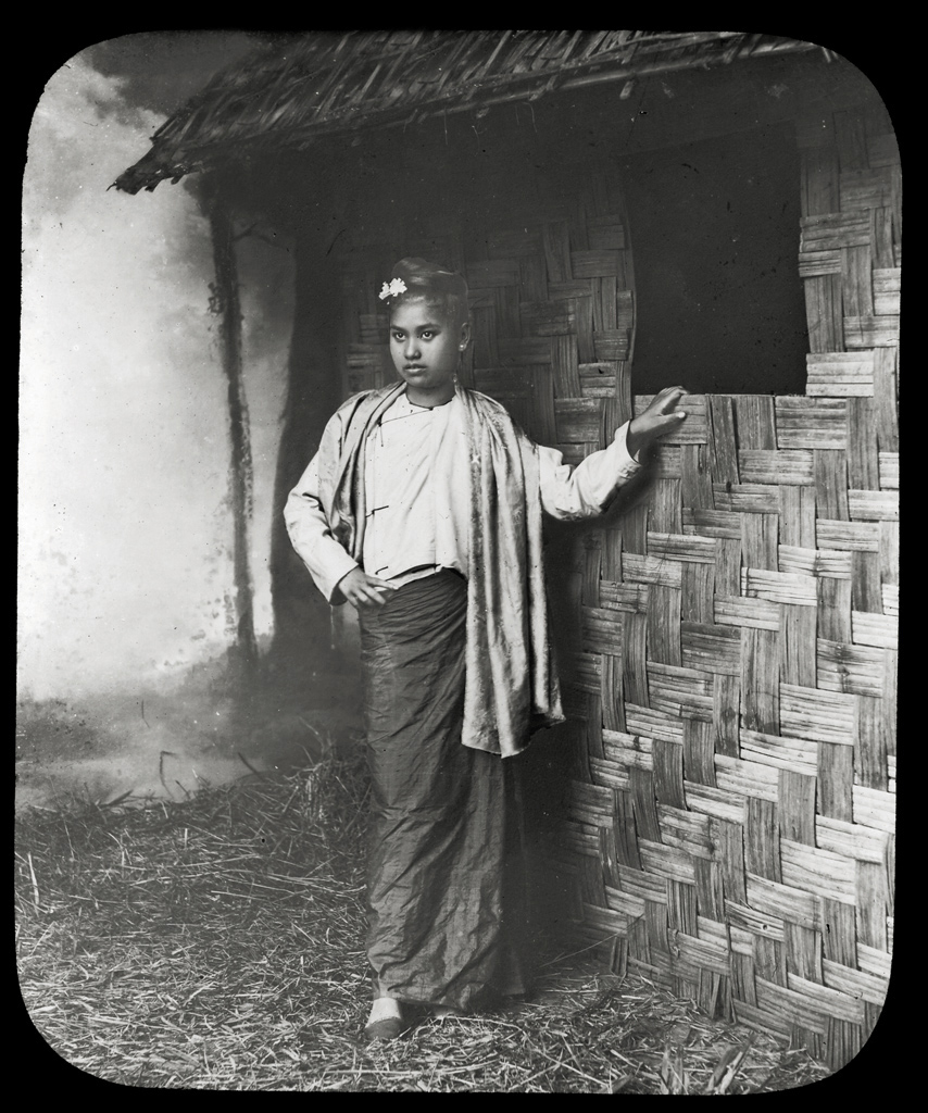 A village girl. Possibly Beato