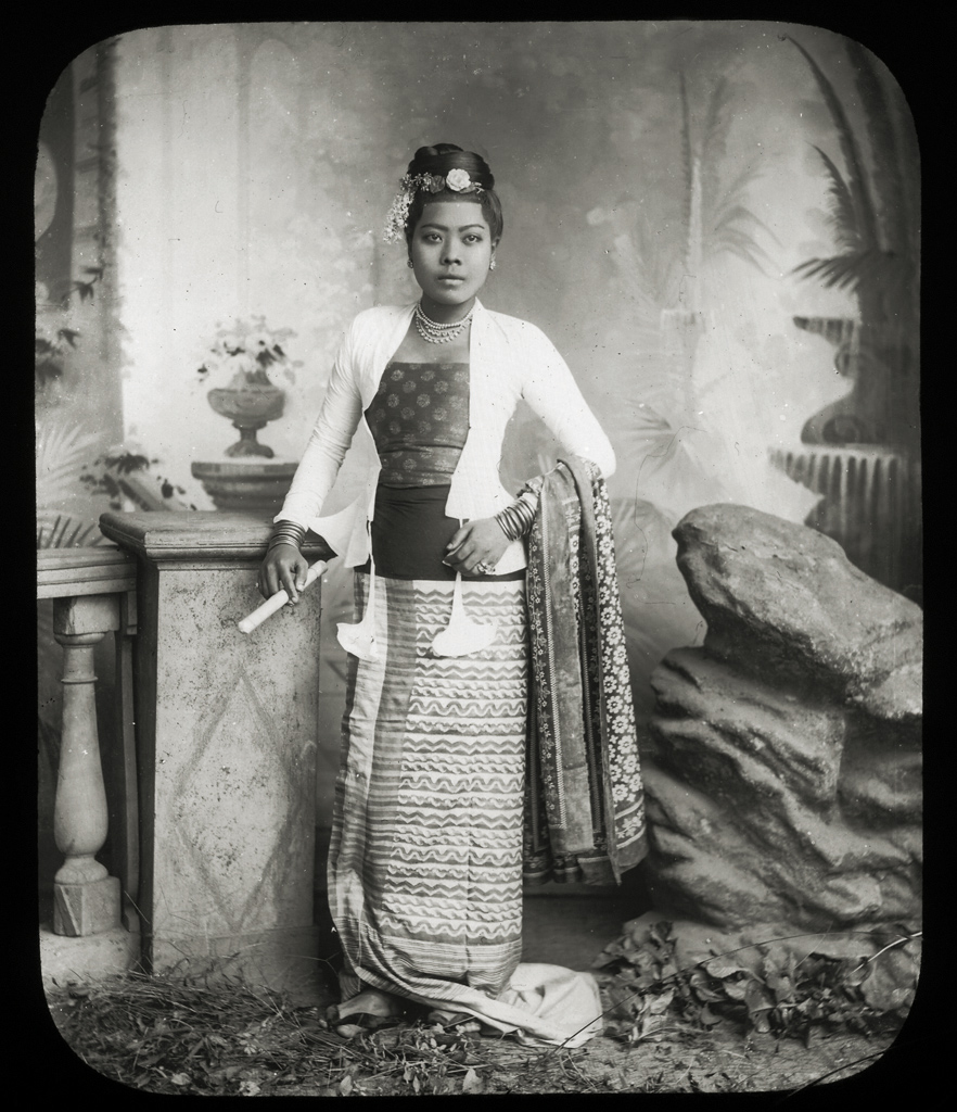 Lady in Court Dress. Indicated as by Watts and Skeen