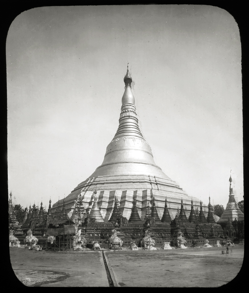 Schwe Dagon Pagoda, Rangoon. Photographer Unknown