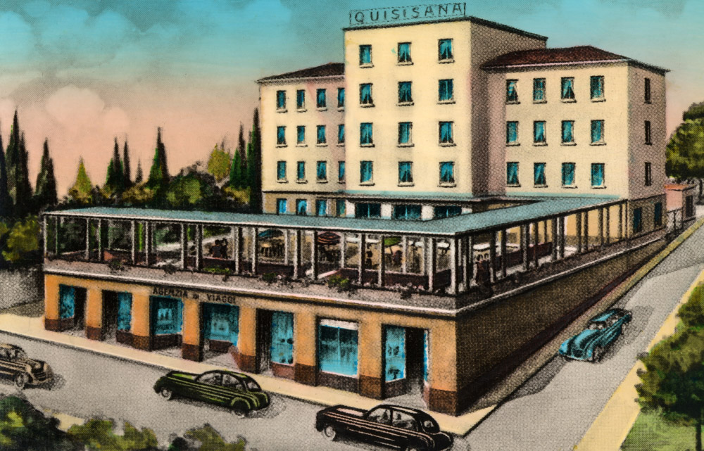 Chianciano, Albergo Quisisana, anni '50 - © Carlo Sacco