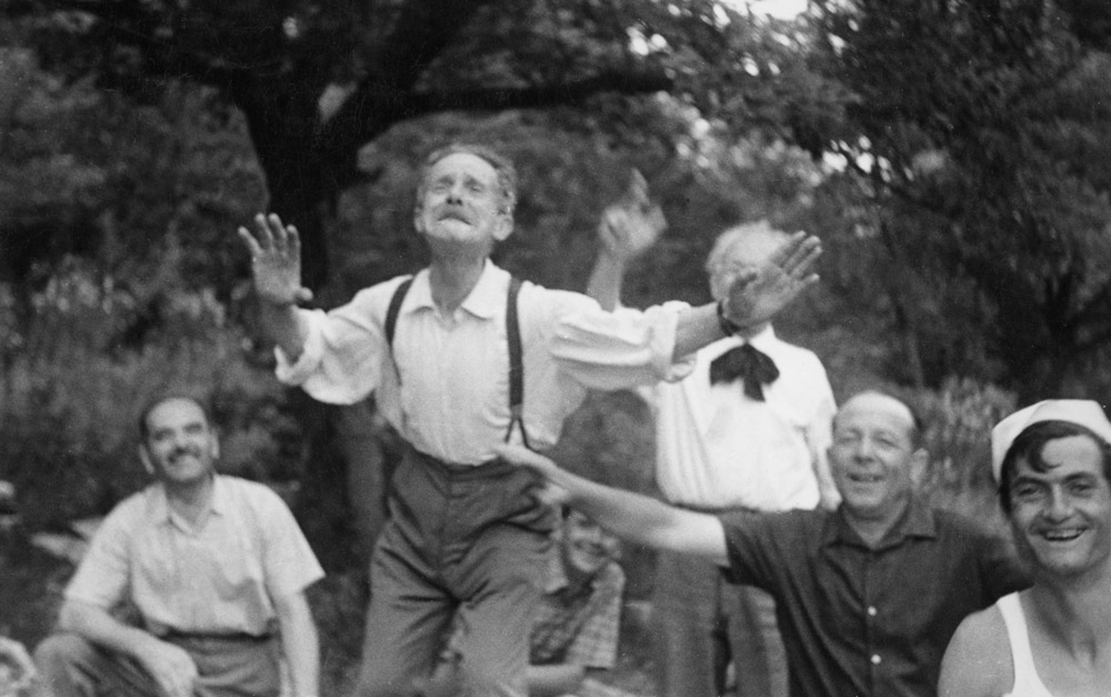 Guazzini d&agrave; i numeri. Lago di Chiusi, primi anni '60 - © Carlo Sacco