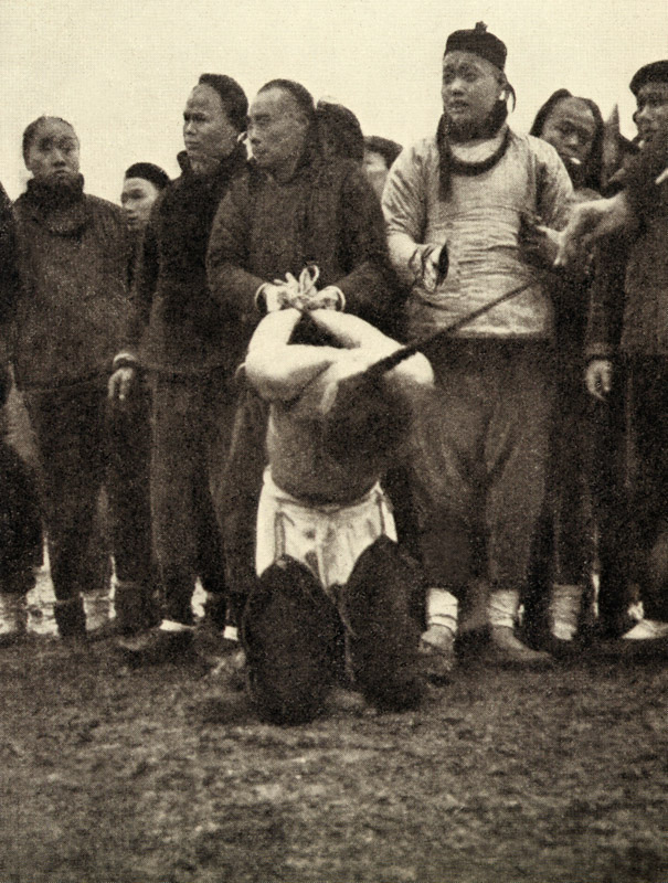 Few moments before execution