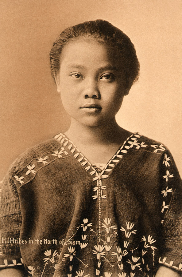 Hill tribes in the north of Siam