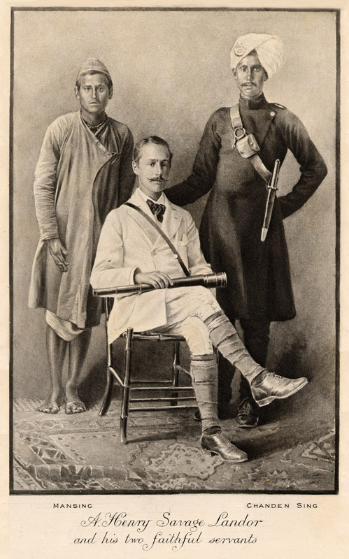 Henri Savage Landor, the author of In the Forbidden Land