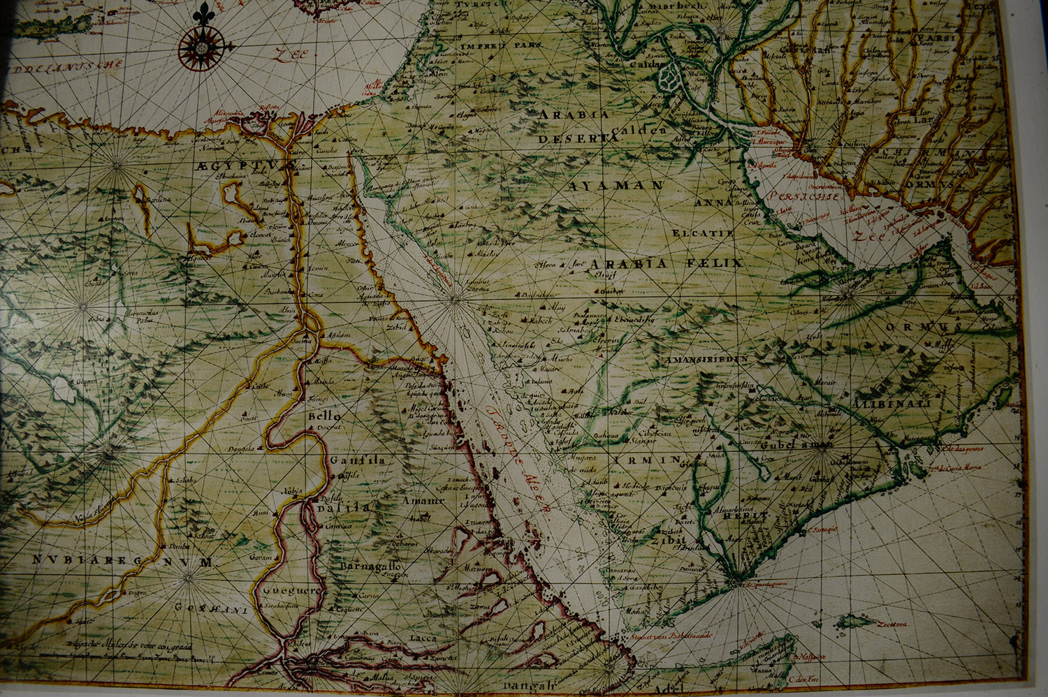 Arabian Peninsula and Egypt Red Sea and Persian Gulf XIX th Century. 1665
