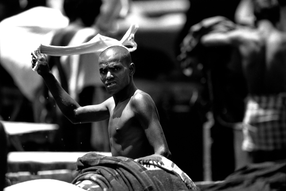 Dhobi Ghat. Calcutta, India 1998 - © Carlo Sacco