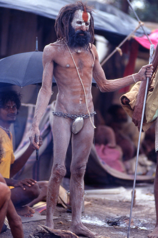 Sadhu.Kumbh Mela, Nashik 1991 - © Carlo Sacco