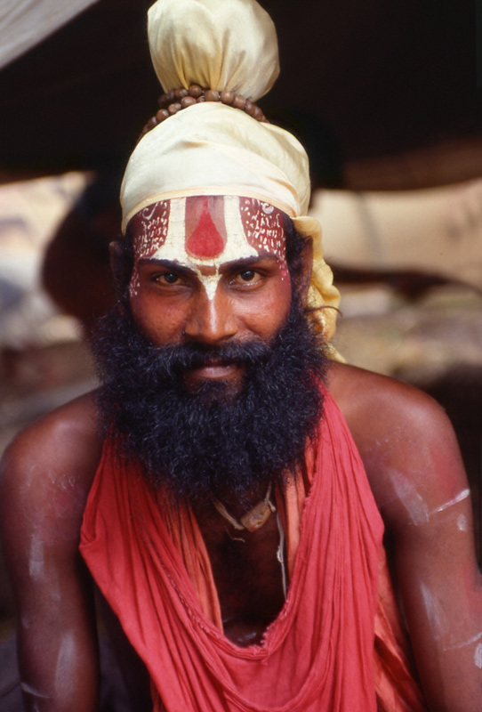 Young sadhu. Nashik, India 1991 - © Carlo Sacco