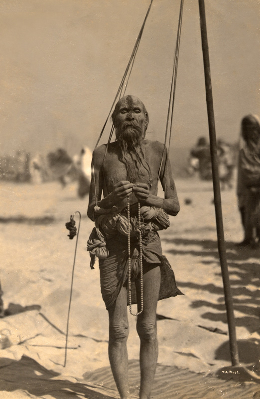 Albumen. Fakir - T.A. Rust 1880