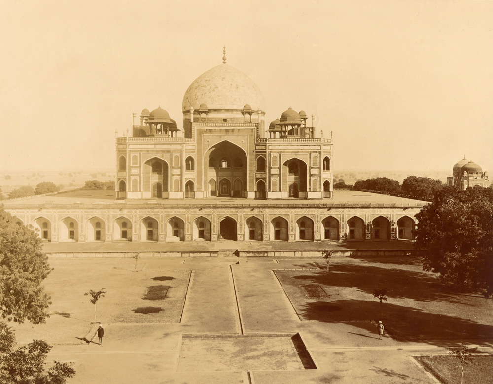 Albumen. Humayumb's Tomb, Delhi - Photographer Unknown 1890