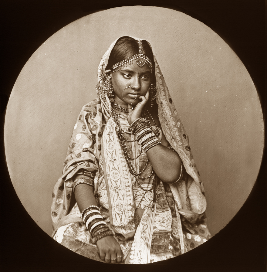A Bengalee Lady. India 1900 ca