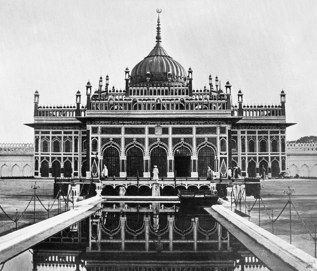Lucknow. Husainabad Imanbara or Palace of Lights. India 1900 ca