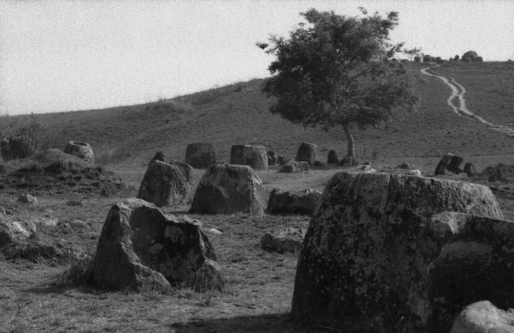 After the hill of site no.1, plain of jars. Laos 2008 - © Carlo Sacco
