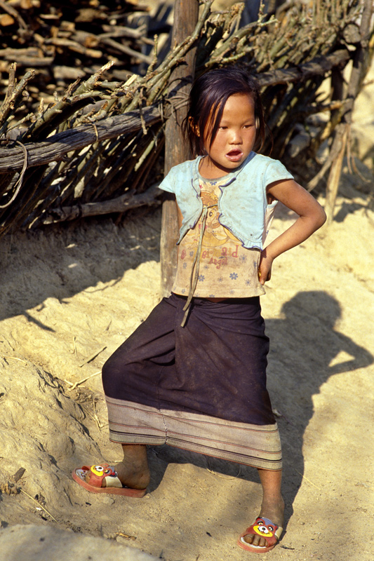 Born model. Ban Sala, Ponsavan, Laos 2008 - © Carlo Sacco
