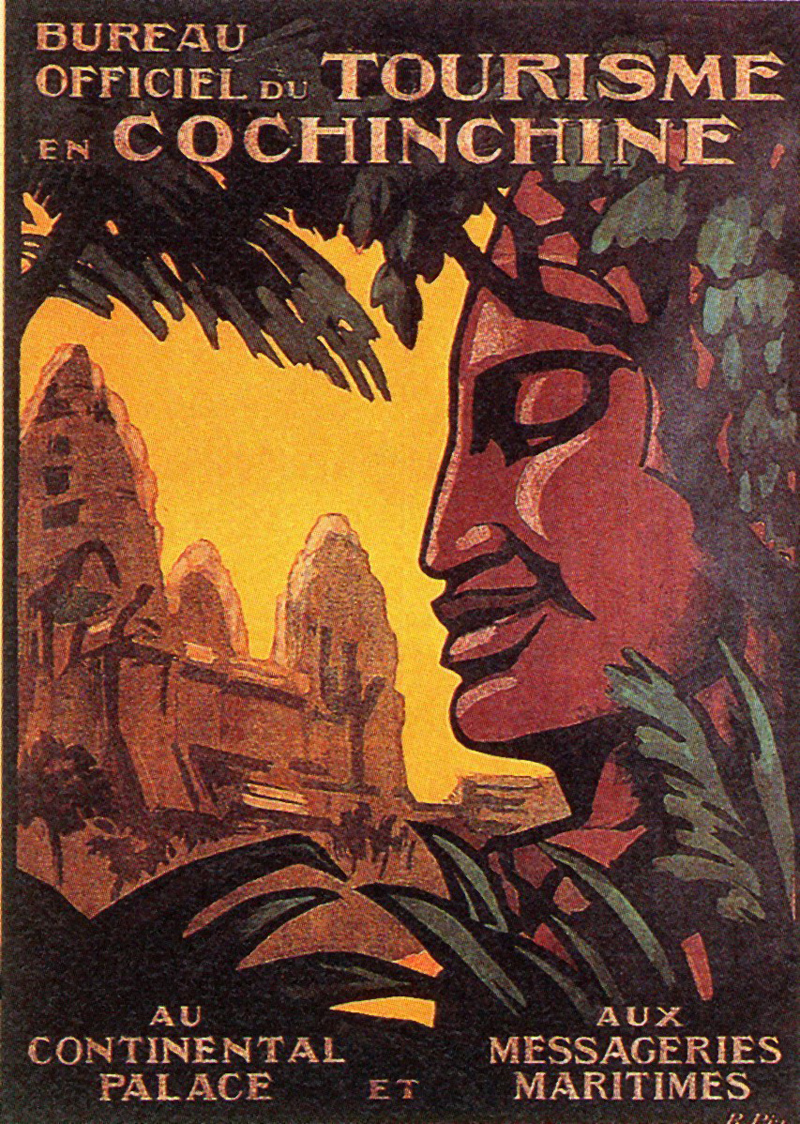 Messageries Maritimes Cochinchina poster.1925