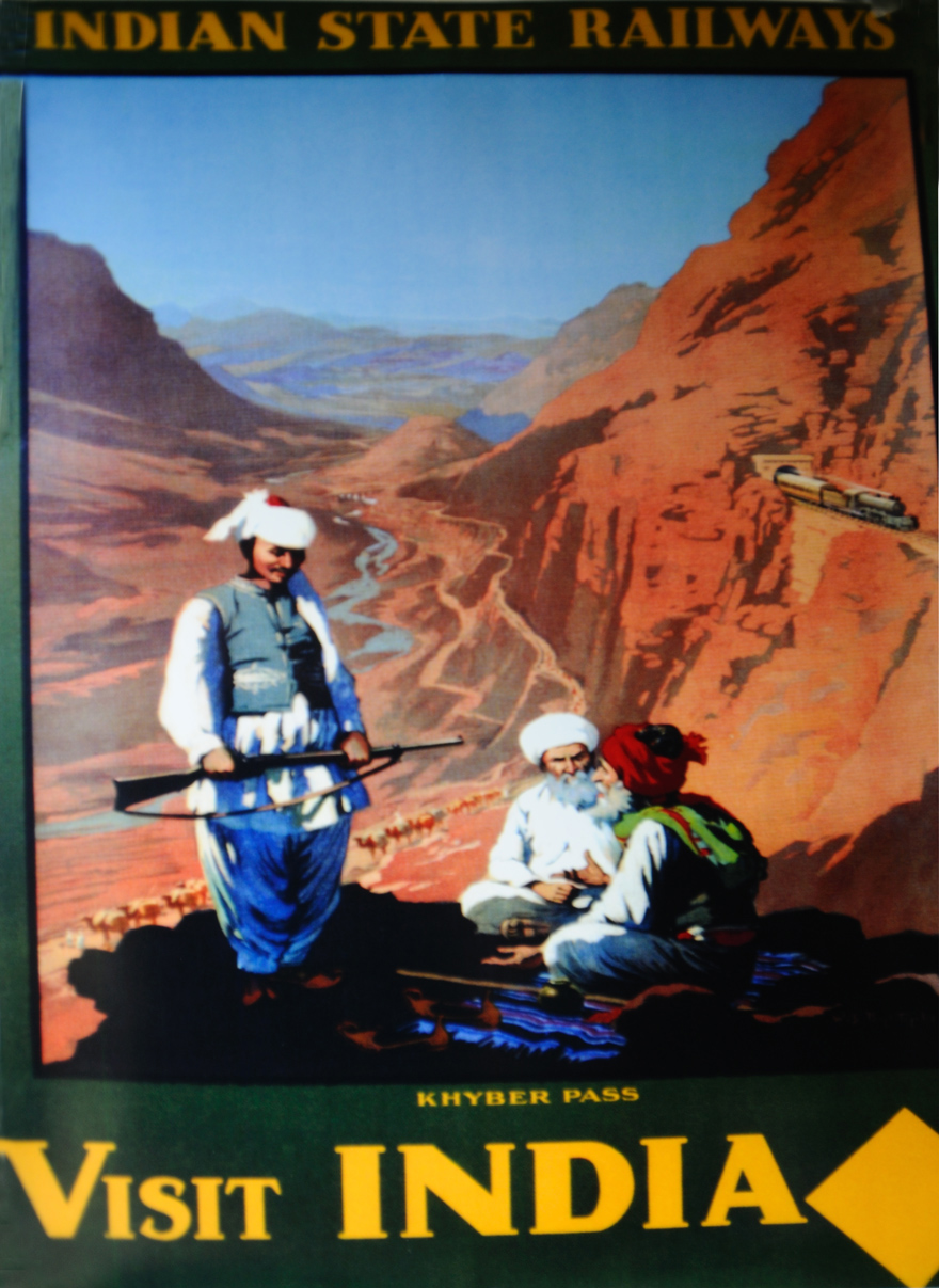 Indian State Railways tourist poster
