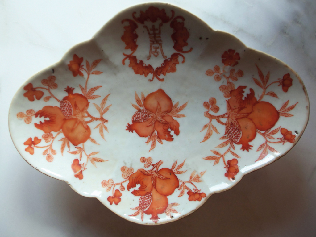 Chinese Ching tableware single piece