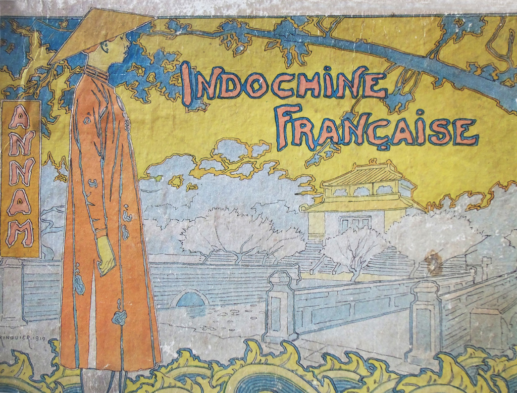 French Indochina book cover liberty style