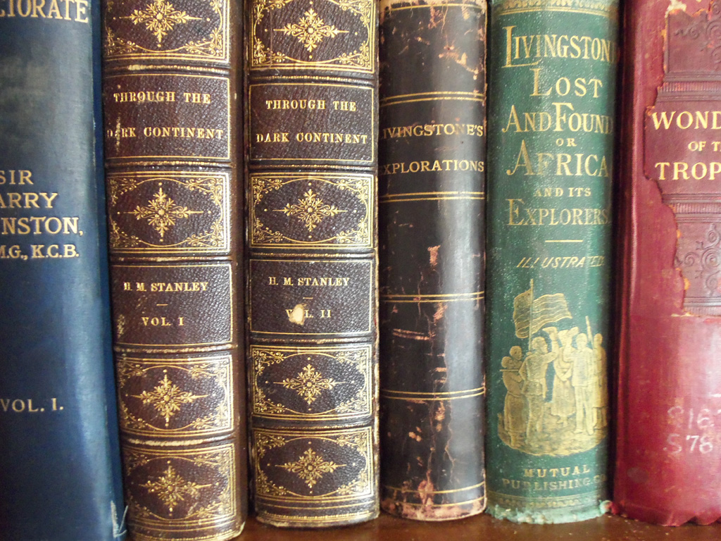 Stanley and Livingstone exploration books on Africa. Year 1878