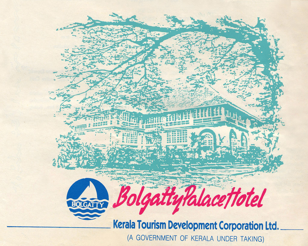 Bolgatty Palace htl cochin badge 1993