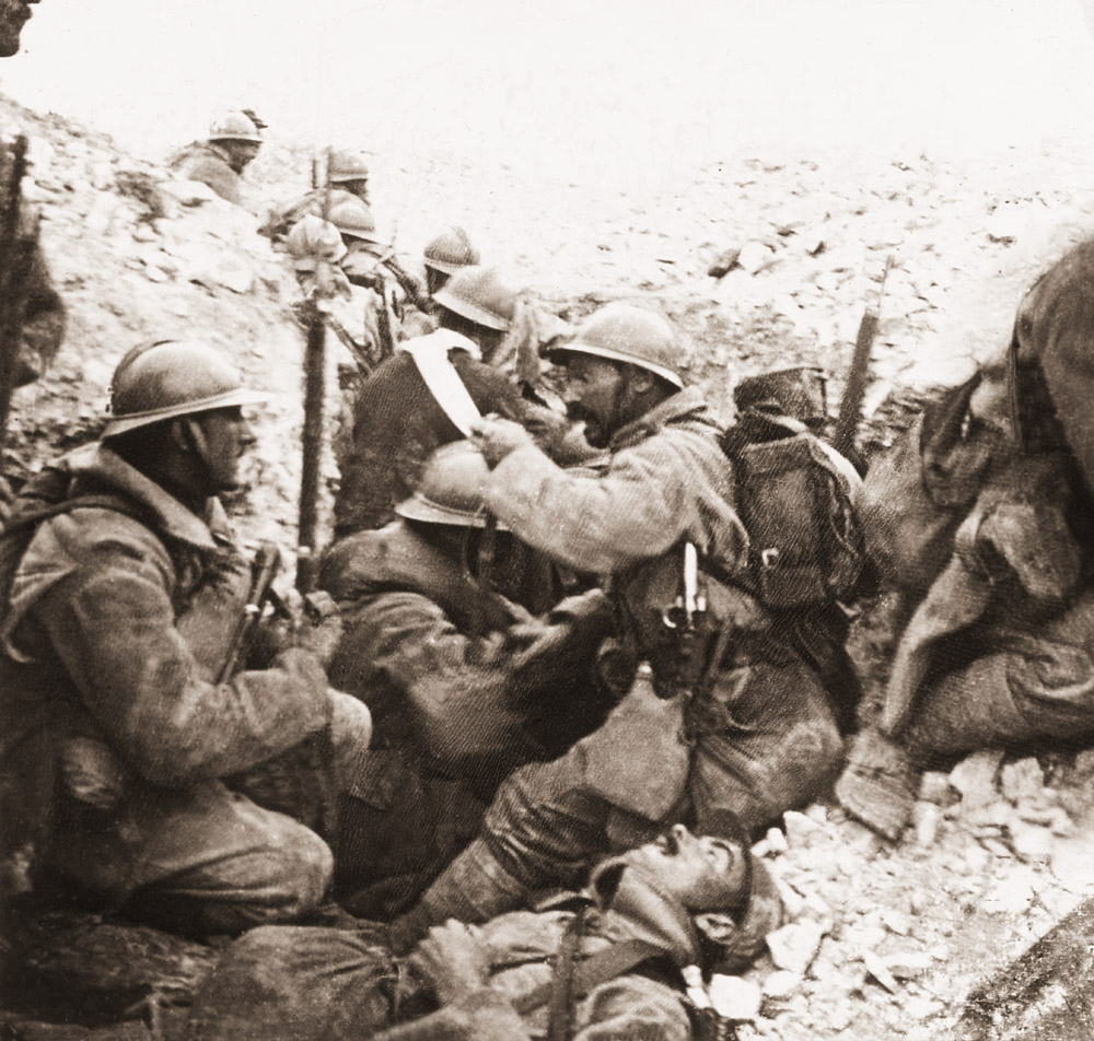 During full attack. Souain, 1915 - © Carlo Sacco