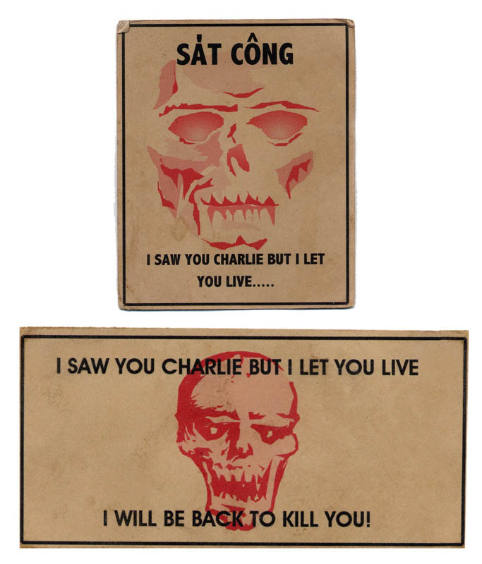 U.S. Psicological war propaganda against Viet Cong. - © Carlo Sacco
