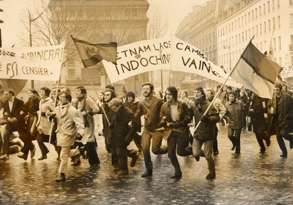 Paris, Dec. 1971 Rally against Indochina war
