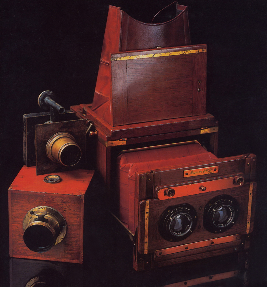 Tropical stereo reflex. Microscopic chamber Dubroni camera 6x5 cm